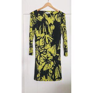 Tibi Pixelated Floral Patten Dress Size L